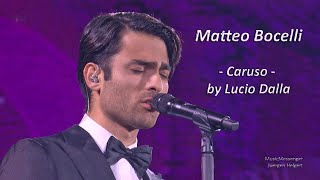 Matteo Bocelli  Caruso   by Lucio Dalla [upl. by Adigirb]