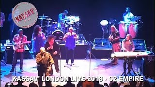 Zouk  Kassav Live 2018 O2 Shepherds Bush Empire [upl. by Anaiad788]