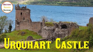 Urquhart Castle am Loch Ness  Geschichte Mythen und Legenden  Burgen Schottland [upl. by Yleen89]