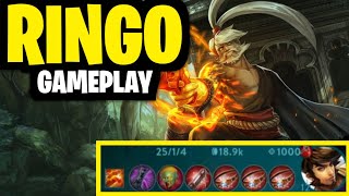 RINGO WP  DUO WITH MY TOP LANE  VAINGLORY 3V3 [upl. by Neema]