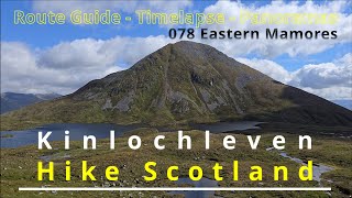 078 Eastern Mamores Kinlochleven Scotland Overcast with clear summits and amazing views [upl. by Isma]