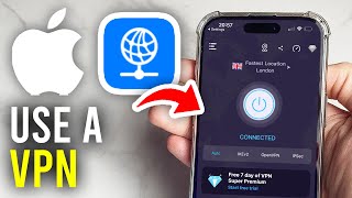 How To Use VPN On iPhone  Full Guide [upl. by Luce674]