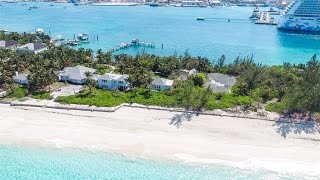 Tranquil Waterfront Estate in Nassau And Paradise Island Bahamas [upl. by Ulphiah]