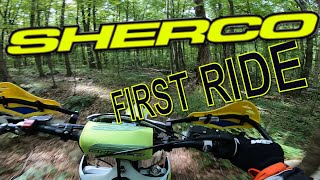 2020 SHERCO SEF 300 FIRST RIDE IMPRESSIONS [upl. by Sally]