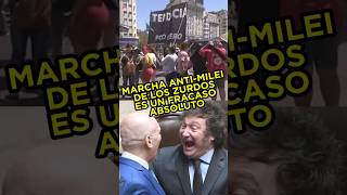 FRACASO ABSOLUTO DE MARCHA ANTIMILEI argentina casta cristina milei [upl. by Jaye]