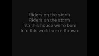 Riders on the storm the doors lyrics [upl. by Adnwahsat]