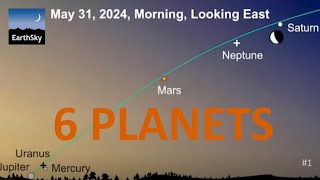 The 6 Planets in the Morning Sky with the EarthSky Team [upl. by Ileyan]