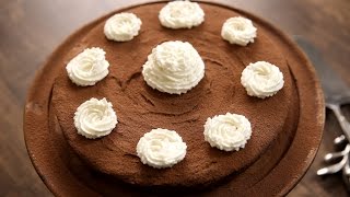 Chocolate Cheesecake Recipe  How To Make Cheese Cake  Chocolate Recipe  Nick Sarafs Foodlog [upl. by Tyre3]