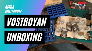 Starting a Vostroyan Firstborn Army  Unboxing [upl. by Gosser]