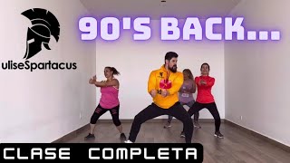 Rutina Completa para quemar grasa  30 minutos de baile  Ritmos latinos de los 90s [upl. by Kimitri]