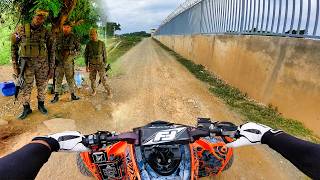 Guardias lo detienen Mientras Conocía el Muro de la Frontera con Haití en Cuatrimoto  NO PASE 🇩🇴🇭🇹 [upl. by Morehouse400]