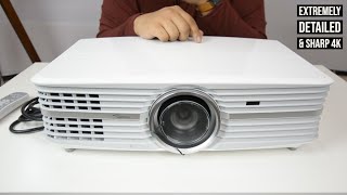 Optoma UHD60 4K Projector Definitive Review  Almost Perfect [upl. by Ibocaj]