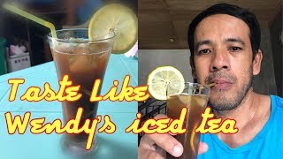 Iced Tea at Home Taste like Wendys Iced tea [upl. by Ulda]