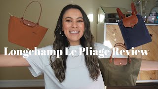 Longchamp Le Pliage review  Longchamp tote Longchamp backpack [upl. by Orenid]