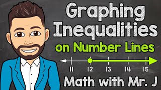 Graphing Inequalities on Number Lines  Math with Mr J [upl. by Rellek]