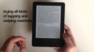 Usability study of the Amazon Kindle Basic 7th Generation [upl. by Materi]