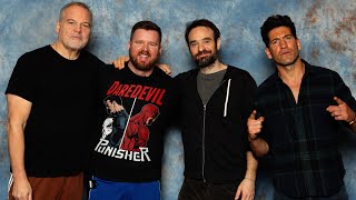 Meeting DAREDEVIL PUNISHER amp KINGPIN at Fan Expo New Orleans 2024 [upl. by Ayek]