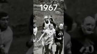 Kathrine Switzer From Competing In The Boston Marathon ai history fyp boston photography short [upl. by Pigeon492]