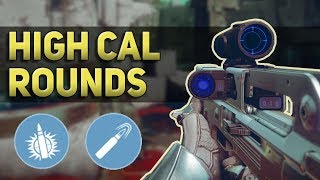 High Cal Rounds amp Explosive Rounds Flinch Effectiveness  Destiny 2 Crucible PvP [upl. by Lesya414]