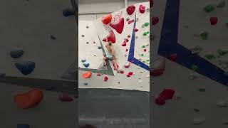 Warming up on the fun red slopers 🔥🧗‍♂️ climbing bouldering fypシ [upl. by Meekyh]