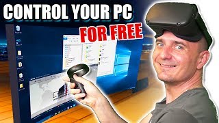 FREE Oculus Quest Virtual Desktop with up to 4K resolution and 60fps [upl. by Akinehc]