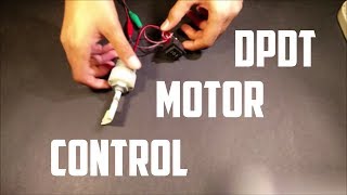 Controlling DC Motors With DPDT Switches  DIY Project  Making With Mihir [upl. by Gunthar]