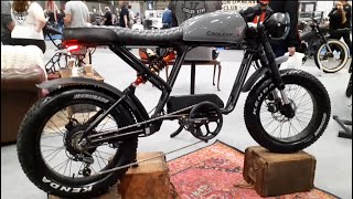 Cooler king electric bikes at the classic motor show November 2022 [upl. by Nosyla]