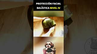 Mascaras Antibalas de NIVEL IV sabiasque tactical policia [upl. by Chrisoula738]