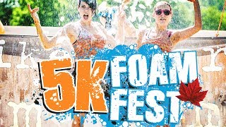 5k Foam Fest Having a Good Time HD [upl. by Yorgen]