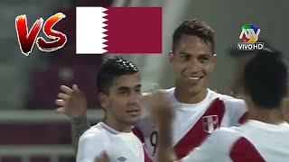 EL DÍA QUE LA SELECCIÓN PERUANA SE ENFRENTÓ A QATAR [upl. by Anilahs933]