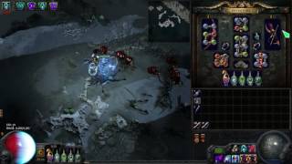 PoE 22 CI Chaos Crit Spark  Vaal Spark build [upl. by Eilhsa]