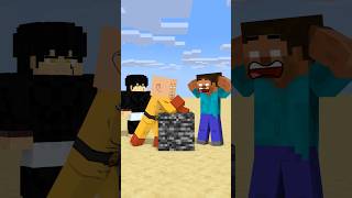 HELP Herobrine To Power Up And Reveal Power friendship shorts trending anime [upl. by Eustashe144]