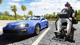 This is as real as it gets VR  FULL MOTION SIM  MODS  Assetto Corsa [upl. by Zitella358]