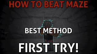 HOW TO BEAT FULL RES MAZE BEST METHOD  TYPE SOUL [upl. by Dnomar]