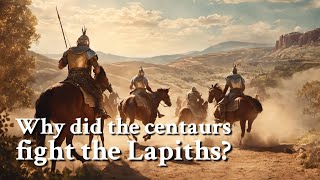 Why did the centaurs fight the Lapiths Greek Mythology Story [upl. by Gautier]