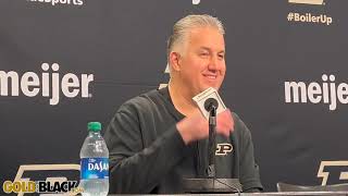 Post Rutgers — Purdue coach Matt Painter [upl. by Shermie]