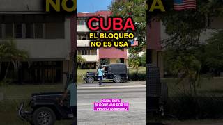 LA VERDAD SOBRE CUBA Y SU BLOQUEO 🇨🇺🆚🇺🇸 cuba cubanosenelmundo shorts [upl. by Euqininod]