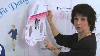 How to Draw the Shirt Pattern Back  Part 1 SureFit Designs™ [upl. by Dyke]