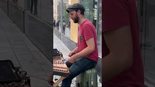 Daytime Delight Curtis Thorpes Hammered Dulcimer Performance in Montreal [upl. by Mroz997]