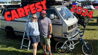 Displaying our VW Campervan at Carfest 2024 [upl. by Ivon498]