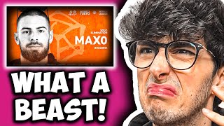 BLACKROLL reacts to MaxO 🇧🇬  GRAND BEATBOX BATTLE 2023 WORLD LEAGUE  Solo Elimination [upl. by Ahsienahs]