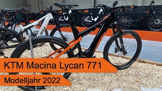 KTM Macina Lycan 771  Modelljahr 2022 [upl. by Aronoel]