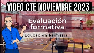 CTE 3ra sesión Evaluación formativa en PRIMARIA [upl. by Ezeerb816]