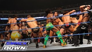 41Man Battle Royal for a Championship Match of Winners Choosing SmackDown October 14 2011 [upl. by Sabian]