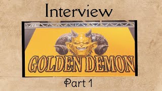 Interview Golden Demon 2024 Essen  part 1 English Ben Komets amp Matt Cexwish HD 1080p [upl. by Rahman]