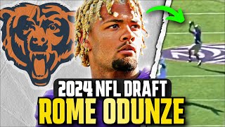 Rome Odunze Highlights 🟠 Welcome to the Chicago Bears [upl. by Hauhsoj722]