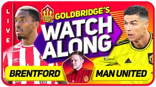 Brentford vs Manchester United LIVE Stream Watchalong with Mark Goldbridge [upl. by Glenine514]