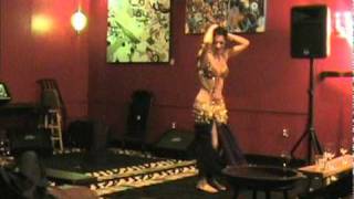 Belinda at Bellydance Uncorked Jan 2011 2nd set [upl. by Nyleda]