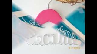 PERCHAS PERSONALIZADASPERSONALIZED HANGER httpswwwfacebookcomperchaspersonalizdas [upl. by Ahsekat692]