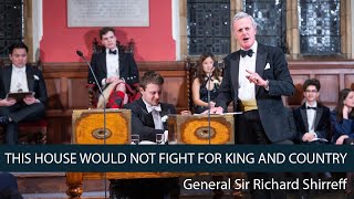 General Sir Richard Shirreff We SHOULD Fight For King And Country  66  Oxford Union [upl. by Magnuson]